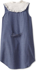 Big Girls' Chambray Shirt Dress