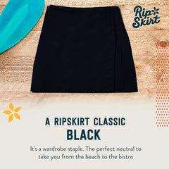 RipSkirt Hawaii Length 2 - Wrap Skirt for Women - Quick Dry Swim Cover-Up for Beach, Travel with Pocket