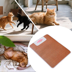 Cat Mat, Cooling Pad, Pet Supply, 15.75x11.81x0.39 Inches Ice Rattan, Wear-Resistant Design, for Sofa Bed Kennel Cage Car Indoor Outdoor Dog Cat Resting Comfort Use