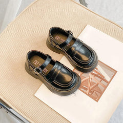 Baby Girls Bowknot Mary Jane Shoes Flat Wedding Princess Dress Shoes Ballet Flat Flower Girl Party School Shoes (Black, 3.5-4 Years Toddler)