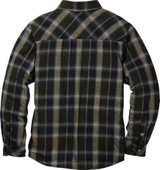 Legendary Whitetails Men's Thermal Lined Shirt Jacket Plaid Flannel Polyfill Insulated