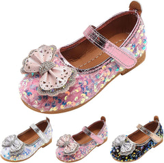 EnJoCho Girls for Boots Fashion Autumn Girls Casual Shoes Flat Light Breathable Hook Loop (Dark Blue, 5.5-6 Years Little Child)