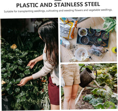 Household Hand Hoe Portable Handheld Gardening Tool for Weeding Digging and Soil Loosening Ergonomic Design with Two Styles for Versatile Gardening Tasks