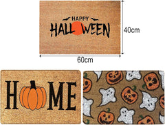 Ochine Halloween Doormat Indoor Outdoor Door Mat Rug Bloody Footprint Front Door Mat Welcome Mats Blood Stains Floor Mat Scary Bath Mat Entryway Rug Creepy Party Props Bathroom Home Decor