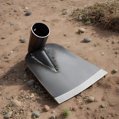 Manganese Steel Hoe Head - Heavy Duty Garden Digging Tool, Durable Edge Weeding Hoe | Hand Tools Manganese Steel Cultivator Replacement Parts, Versatile Farming and Landscaping Hand Tool, Effici