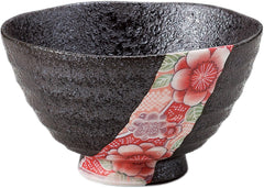 Beni-dyed Rice Bowl, 45618243 (11 x 6 cm), Made in Japan