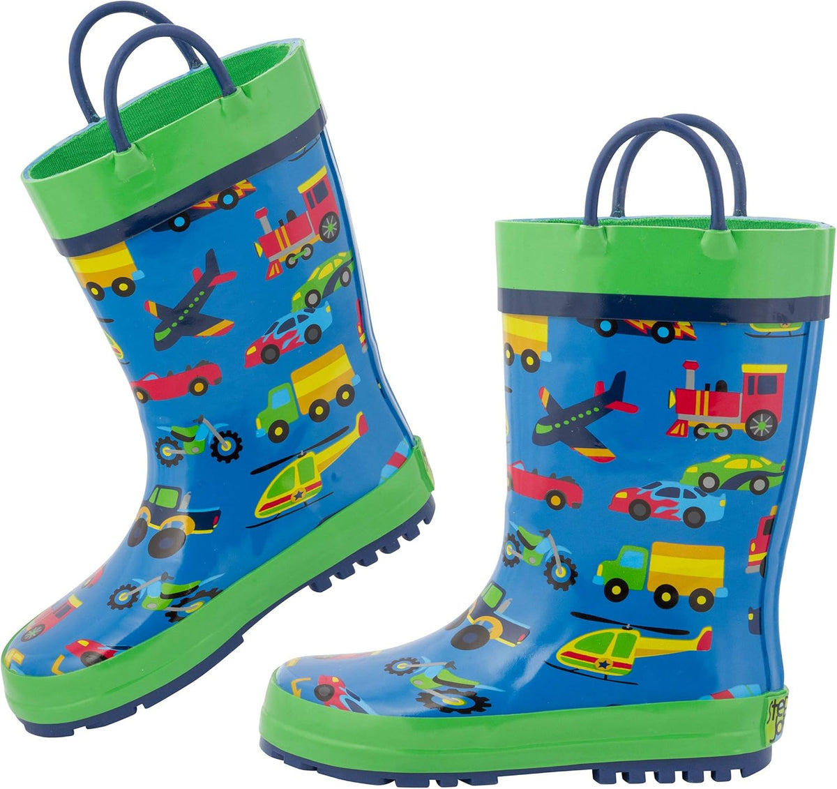 Stephen Joseph Girls All Over Print Rain Boots
