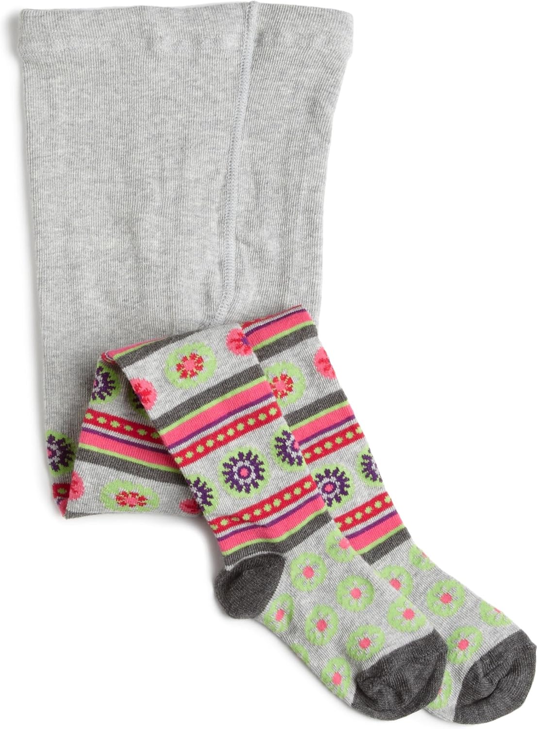 Jefferies Socks Girls 2-6X Flower Burst Tights
