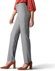 Lee Women's Wrinkle Free Relaxed Fit Straight Leg Pant
