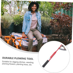 BESPORTBLE Garden Weeding Hoe Durable Hand Tool for Planting Cultivating and Weeding Ergonomic Design Sturdy Construction for Vegetable and Flower Gardens