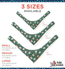 Dog Bandanas, Pet Bandanas for Dogs - Puppy Bandana, Reversible Scarf, Soft & Breathable, Dog Scarf for Medium & Large Dogs