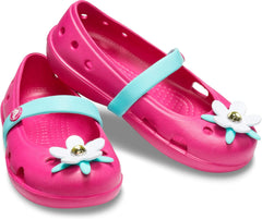 Crocs Unisex-Child Keeley Charm Flat Ballet