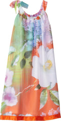 Girls' Printed Chiffon Dress