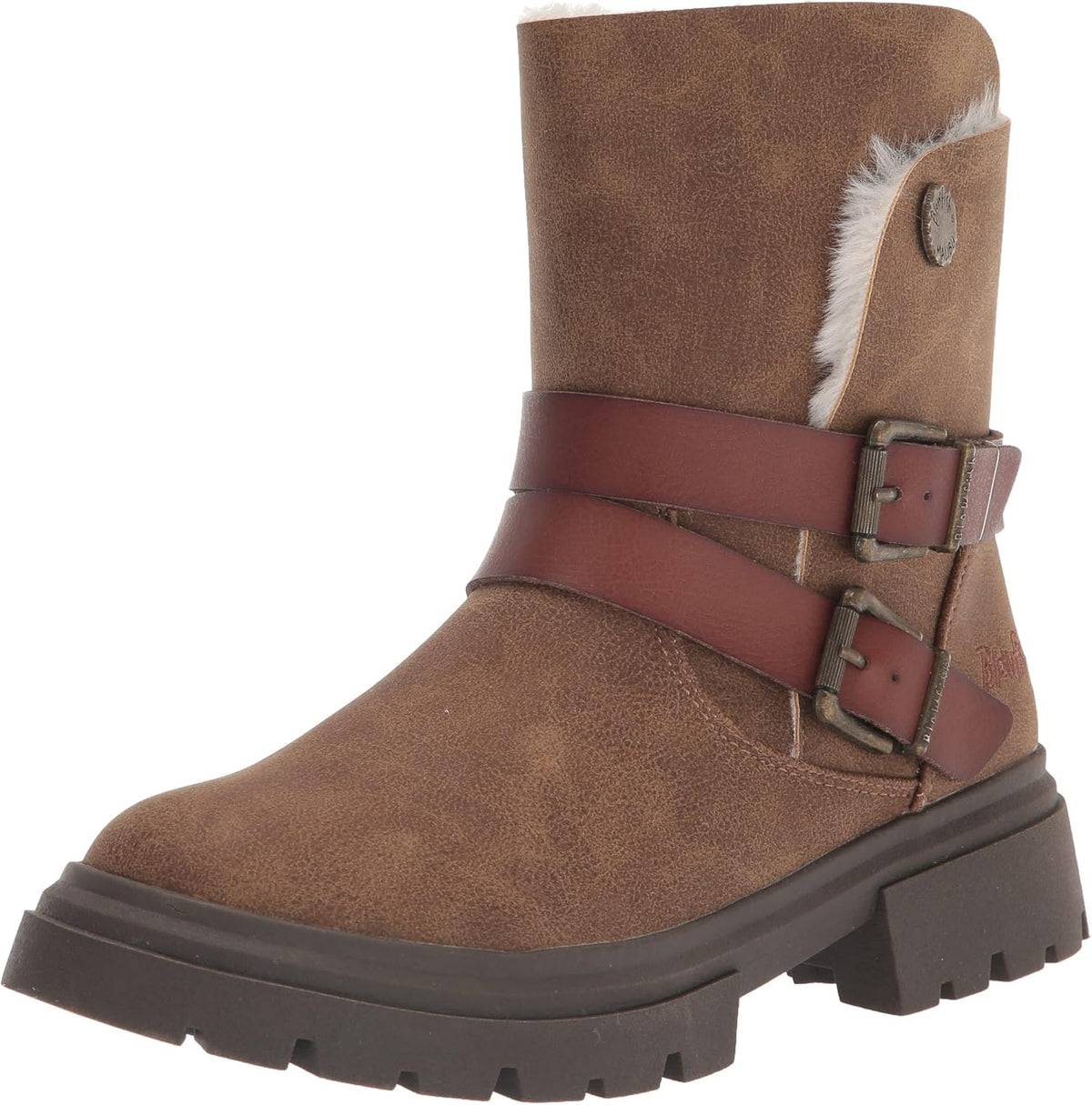 Blowfish Malibu Kids Girls Climber-k SH Fashion Boot, Brown, 3 Little Kid