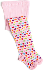 Jefferies Socks Girls 2-6X Lovely Heart Tights