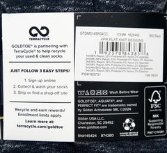 Gold Toe Men's Dress Socks, Flat Knit Crew, 6-12.5 Shoe Size, Black, 4 Pairs