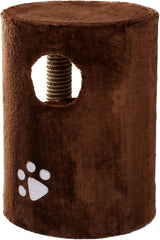 Mool Deluxe Cylinder Cat Scratching Tree/Post Activity Centre, 58 cm, Dark Brown