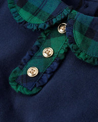 Gymboree Girls' and Toddler Long Sleeve Peter Pan Collar Top