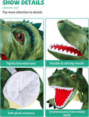 Dinosaurs Plush Toys, Dinosaur Hand Puppets Kids Toys,Stuffed Animals Plush Toys Interactive Games for Boys Girls Age 4 5 6 7 8