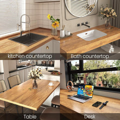 COSNIGHT Wood Grain Contact Paper Peel and Stick Wallpaper Self Adhesive Wall Paper for Countertop Drawer Shelf Liner Cabinet Easy to Clean 15.7In x 118In