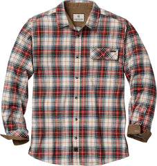 Legendary Whitetails Men's Flannel Shirt Long Sleeve Button Down 100% Cotton