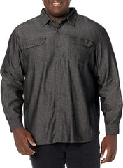 Wrangler Authentics Men's Long Sleeve Classic Woven Shirt